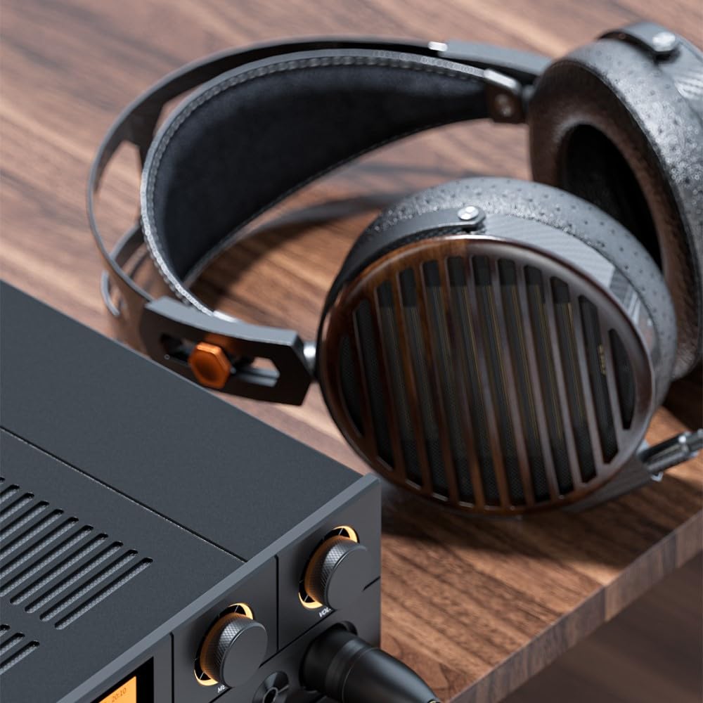 FiiO FT7 ヘッドホン 木製グリル FiiO、開放型フラグシップヘッドホン「FT7 Black」本日7/18発売